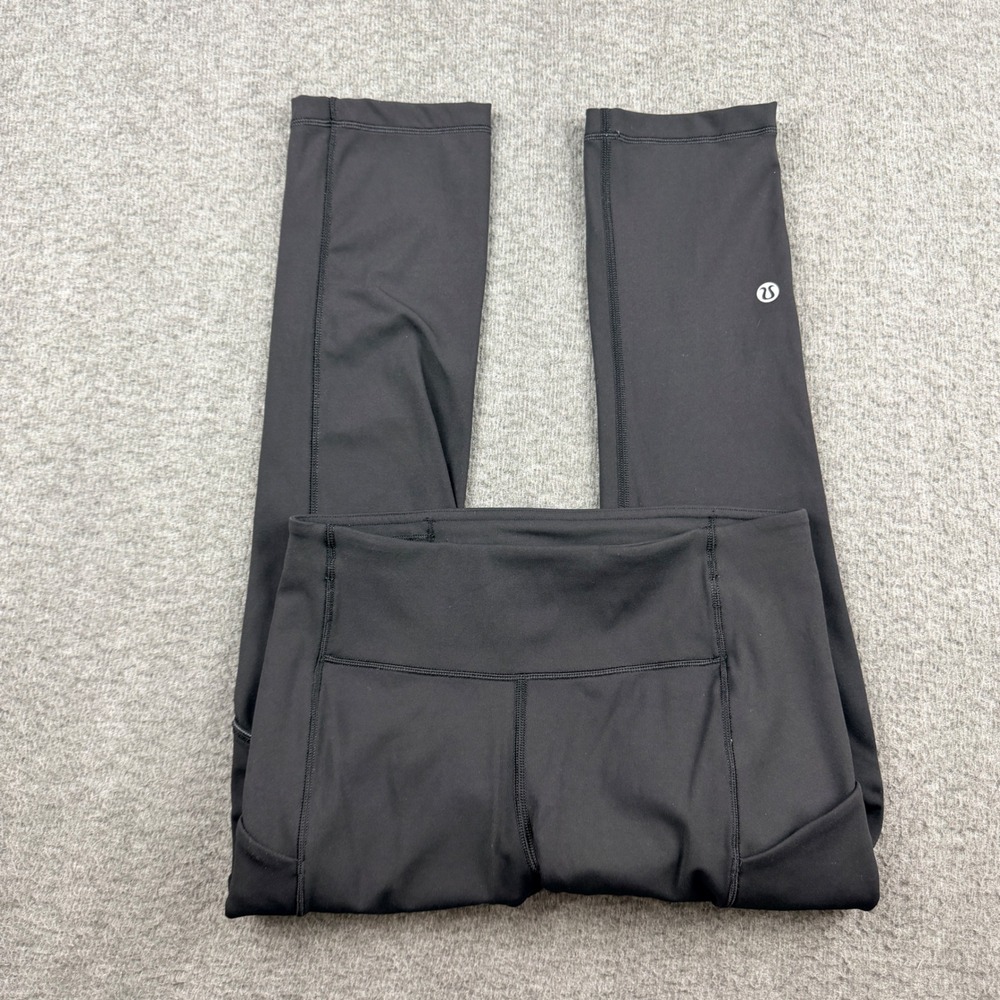 Lululemon Speed Up Crop 20" Women's Size 4 Leggings Black